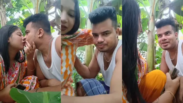 Khet mein randi bhabhi ka bada stan chuskar masti