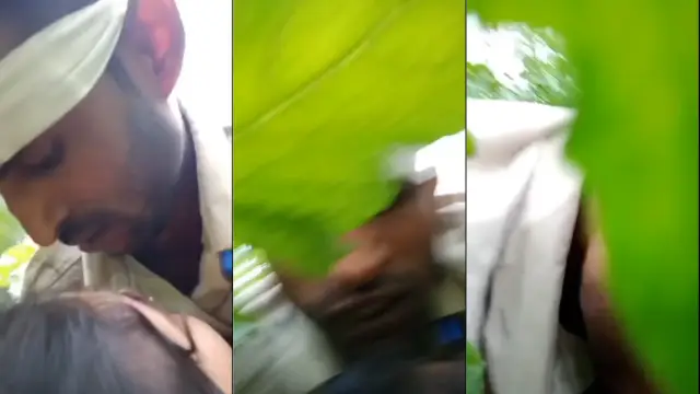 Indian girlfriend outdoor sex tape goes viral online