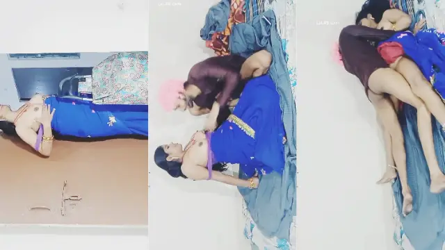 Bhabhi ka devar ke saath saree mein chupa chupai ka maza