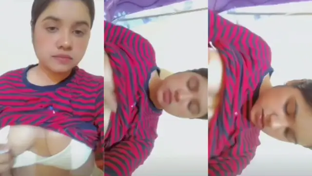 Snapchat par cute girlfriend ki boobs show dekh lo