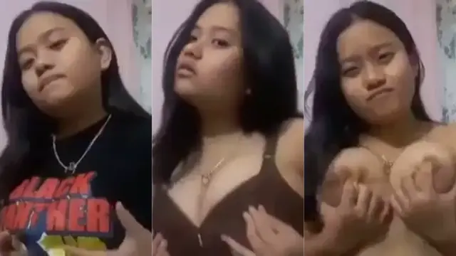 Manipuri ladki ke boobs press hue desi mms scandal video