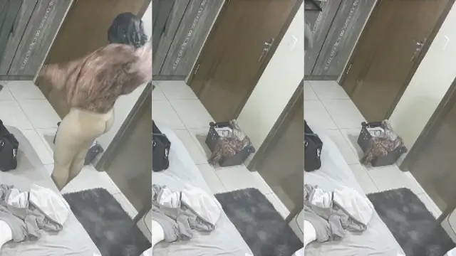 Hidden cam viral video of Indian aunty nude show