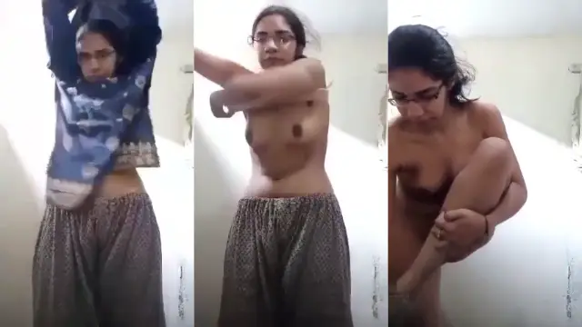 Desi Bengali wife private strip tease selfie video leaked