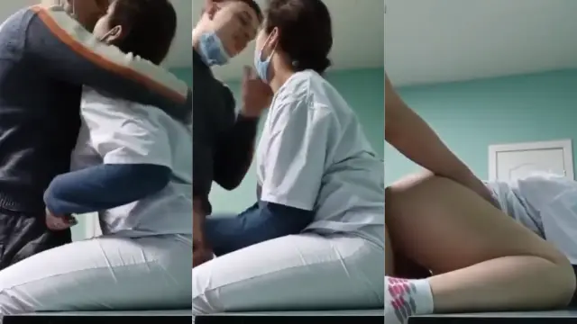 Desi nurse ki badi gaand wale patient ne chudai ki
