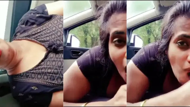 Car mein boss ka lund chusne wali Tamil big boobs wife ki kahani