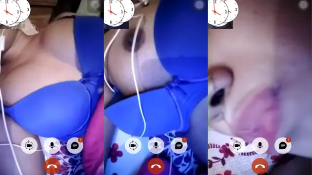 Desi video call with Bengali girl showing big boobs