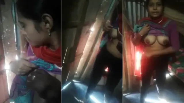 Desi village girlfriend mms leak boobs show hot video