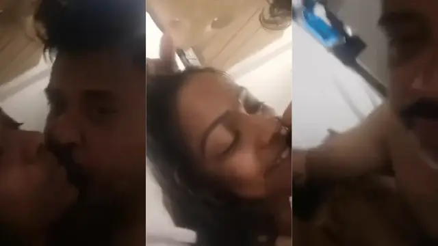 Desi couple ki hot MMS leak sex aur foreplay romance