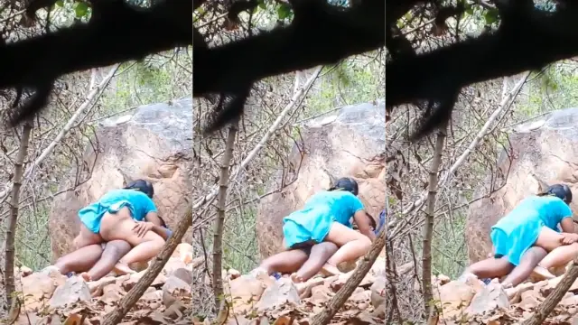 Mallu bhabhi jungle mein uchalte hue pakdi gayi
