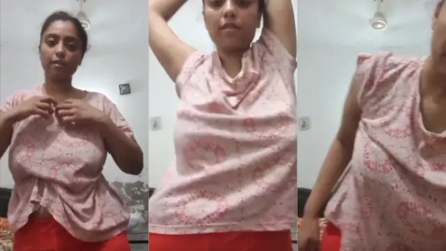 Viral Lucknow bhabhi mms devar ko dekh kar mast boobs show
