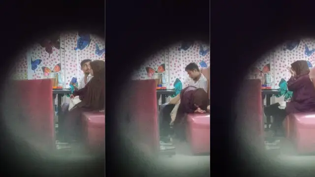 Restaurant mein hijab bhabhi ki mms masti viral ho gayi