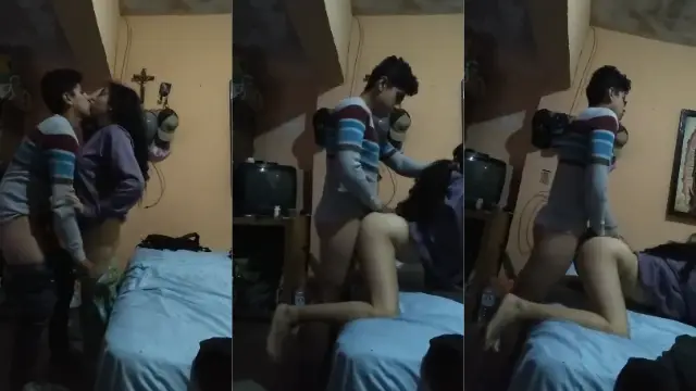 Mallu college girl home alone viral blowjob with boyfriend