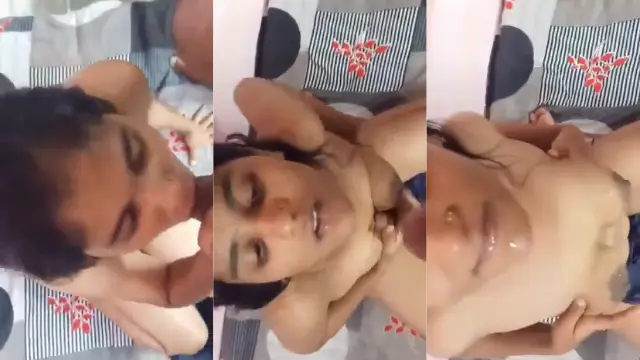 Meri chudasi girlfriend ne cumshot piya blowjob dekar full clip