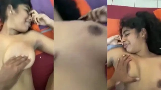 Indian MMS Hot Tamil Girl Boobs Press Leaked Video