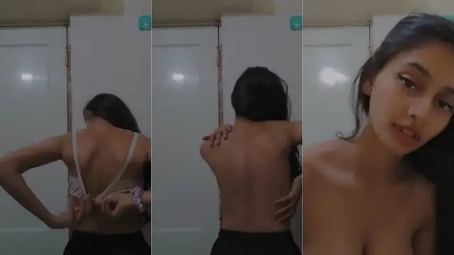 Kanupriya Ke Big Boobs Ki Bra Se Hot Show South Delhi Mein