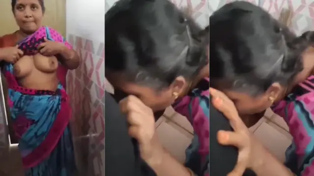 Tamil maid ki nayi mms mein boobs show aur masti