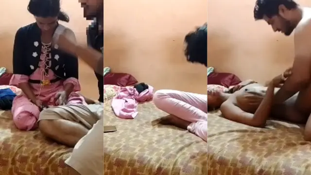 Marathi girlfriend enjoying nude night with boyfriend