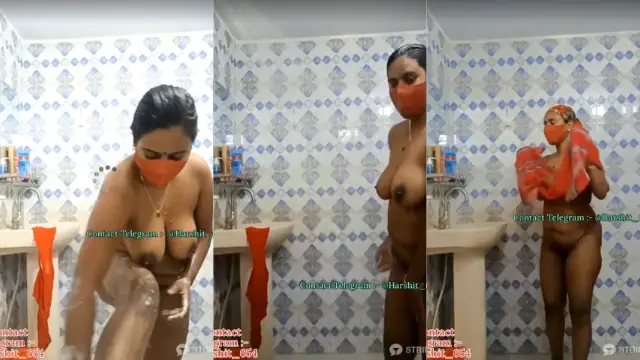 Desi girl private bath show live on webcam