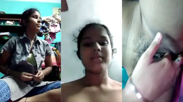 Sizzling Indian Girlfriend Spreads Wide in Hot Cam Show