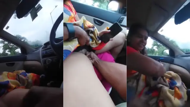 Tamil wife pussy fingering sex with car driver full video