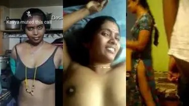 चुदाई की तैयारियां करती ३ साउथ इंडियन देसी बीवियाँ