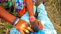 पति के लम्बे लण्ड पर बैठ कर जंगल के बीच चूत चुदाई